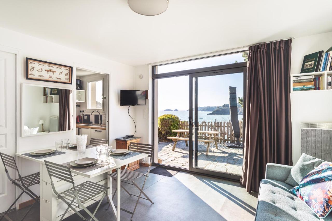 Jardin Sur L'Eau - Appt Vue Mer カンカル エクステリア 写真